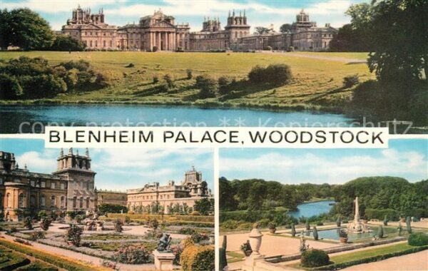 Woodstock Oxfordshire Blenheim Palace Park Schwimmbad