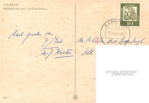 Hameln Weser Marktkirche und Hochzeitshaus – Bild 2