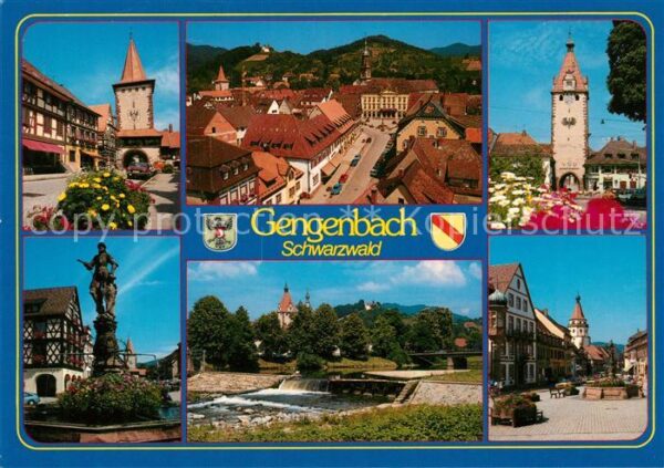 Gengenbach Stadttore Markt Brunnen Wehr