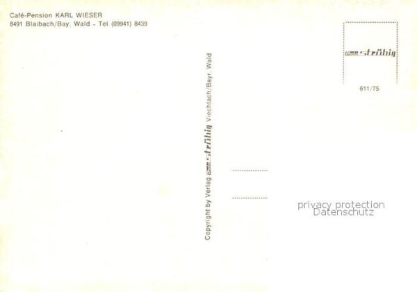 Blaibach Cafe Pension Karl Wieser – Bild 2