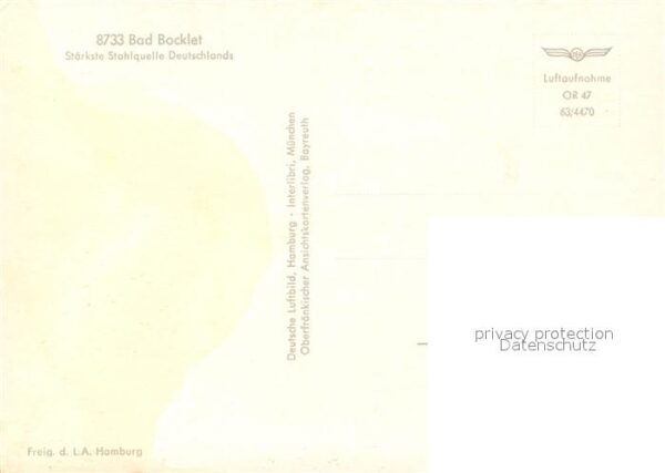 Bad Bocklet Fliegeraufnahme – Bild 2