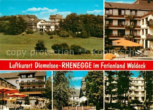 Rhenegge Ferienland Waldeck Kurklinik Sonnenhof