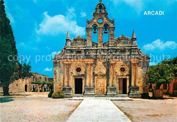 Kreta Crete Historisches Kloster Arcadi