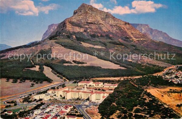 Kapstadt Groot Schuur Hospital below Devils Peak