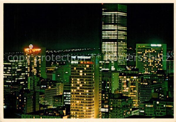 Johannesburg Gauteng by night