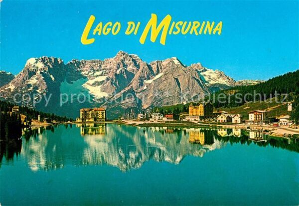 Dolomiti Lago di Misurina Gr del Sorapis