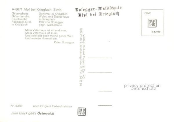 Alpl Peter Rosegger Geburtshaus Rauchkuchl G – Bild 2