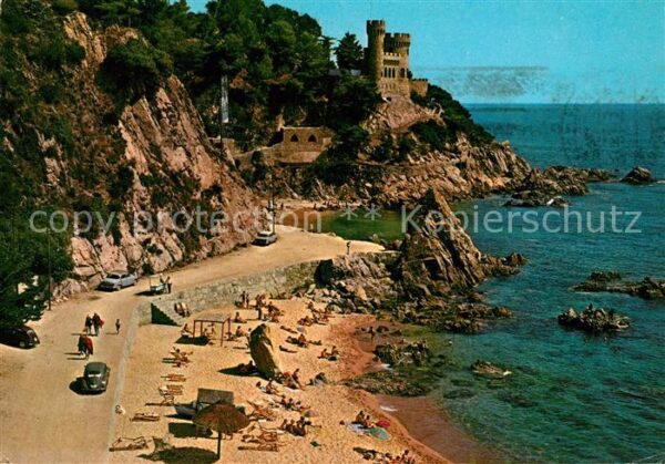 Lloret de Mar Playa Sa Caletas y el Castillo