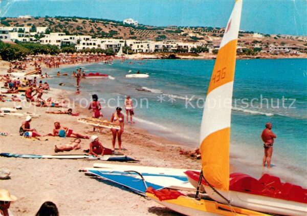 Kreta Crete Strandpartie