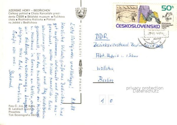 Bedrichov Friedrichswald Panorama Chata Kancelare prezidenta CSS – Bild 2