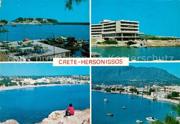 Hersonissos Kreta Hotel Terrasse Panorama