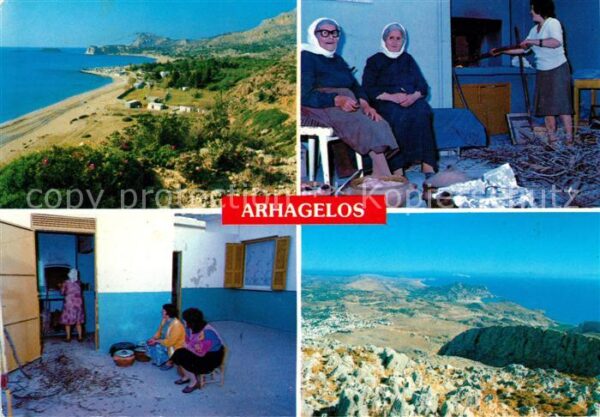 Rhodos Rhodes Aegaeis Arhagelos