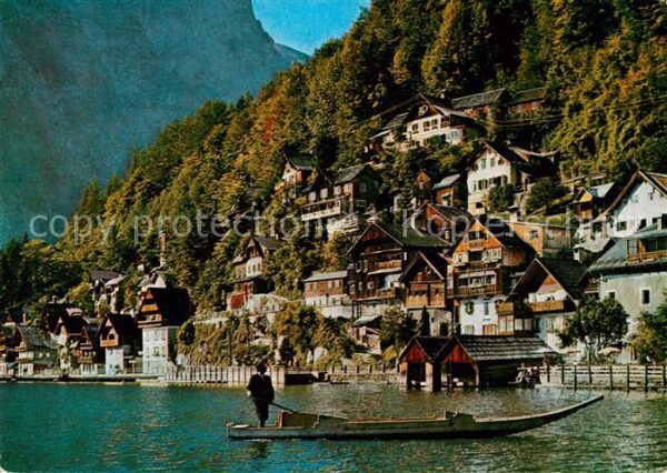 Hallstatt Austria Salzsiedlung am Hallstättersee