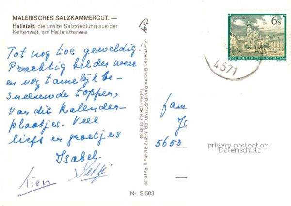Hallstatt Austria Salzsiedlung am Hallstättersee – Bild 2