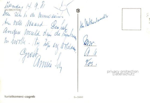 Dubrovnik Ragusa Teilansicht – Bild 2