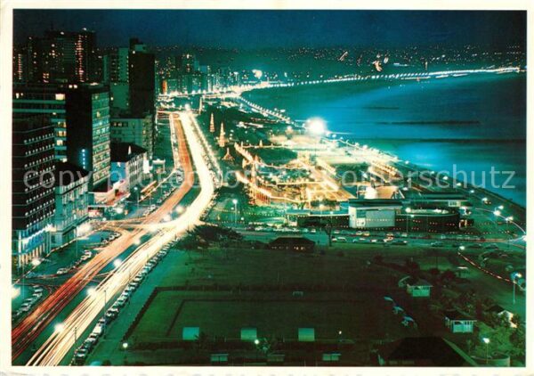 Durban South Africa by night