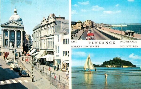 Penzance Market Jew Street Promenade Mounts Bay