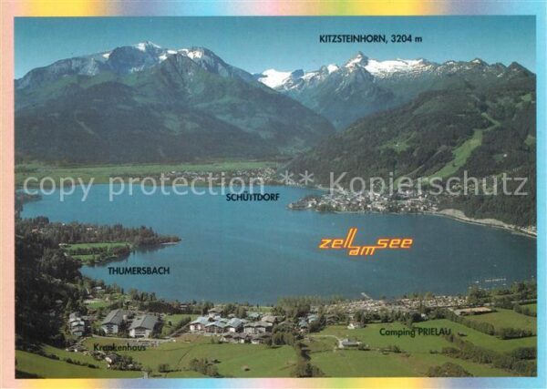 Zell See Fliegeraufnahme Schüttdorf Thumersbach
