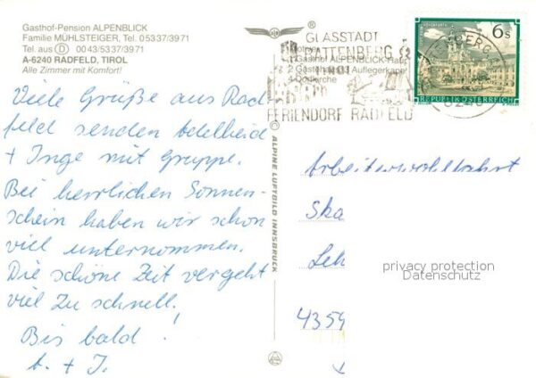 Radfeld Tirol Gasthof Alpenblick – Bild 2