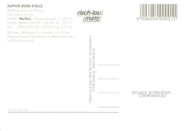 Mellau Vorarlberg Alphof Ross Stelle – Bild 2