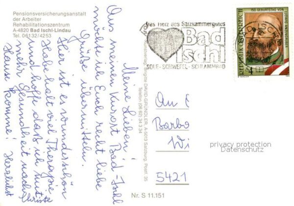 Bad Ischl Salzkammergut Lindau Pensionsversicherungsanstalt REH – Bild 2