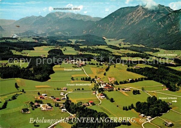 Unterangerberg Fliegeraufnahme Linden Baumgarten Embac