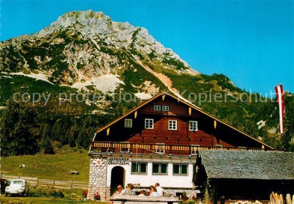 Ramsau Dachstein Steiermark Alpengasthof Bachlalm Röthelstein