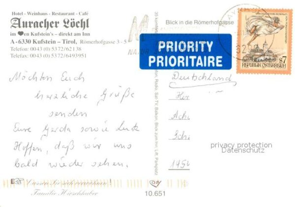Kufstein Tirol Hotel Auracher Löchl – Bild 2
