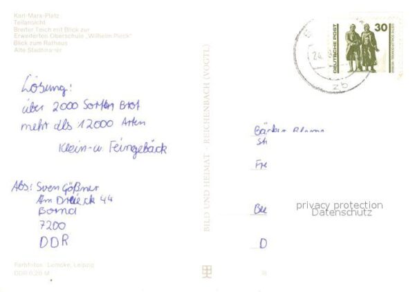 Borna Leipzig Rathaus Burg – Bild 2