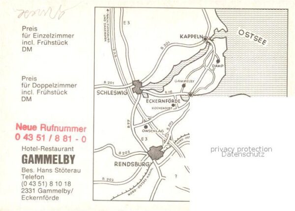 Gammelby Eckernfoerde Hotel Restaurant Gammelby – Bild 2