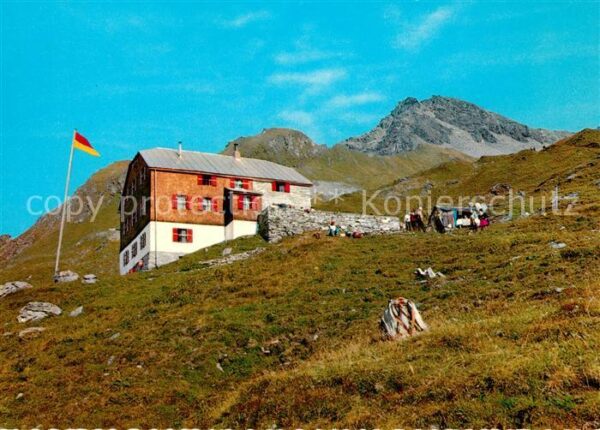 Edelhuette Sektion Würzburg Ahornspitze Zillertale