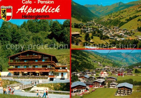 Hinterglemm Saalbach Cafe Pension Alpenblick