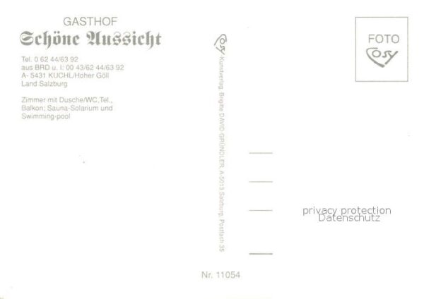 Kuchl Gasthof Schöne Aussicht – Bild 2