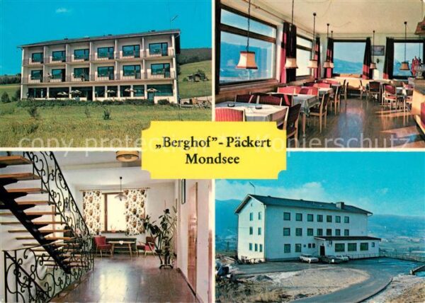 Mondsee Salzkammergut Berghof Päckert