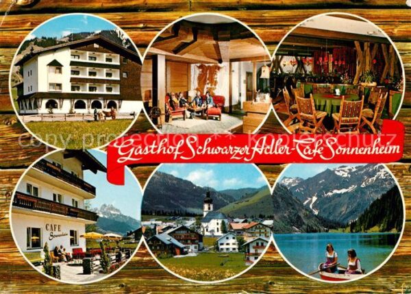 Tannheim Tirol Cafe Sonnenheim Gasthof Schwarzer Adler