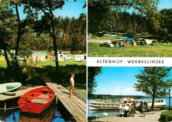 Altenhof Werbellinsee Campingplatz Fährschiff