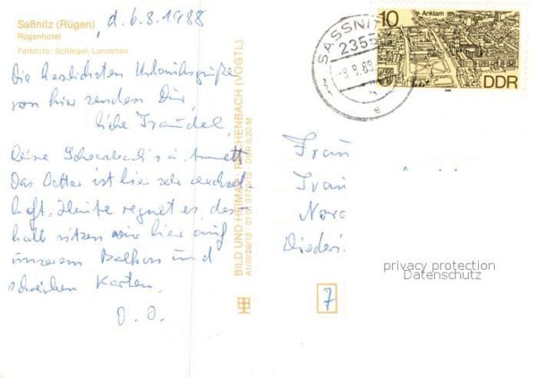 Sassnitz Ostseebad Ruegen Rügenhotel – Bild 2