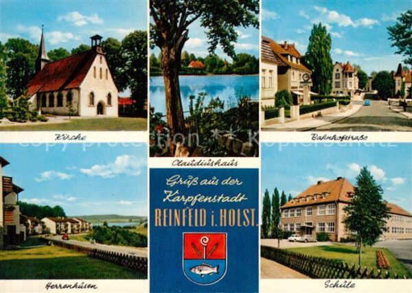 Reinfeld Holstein Schule Kirche Bahnhofstraße