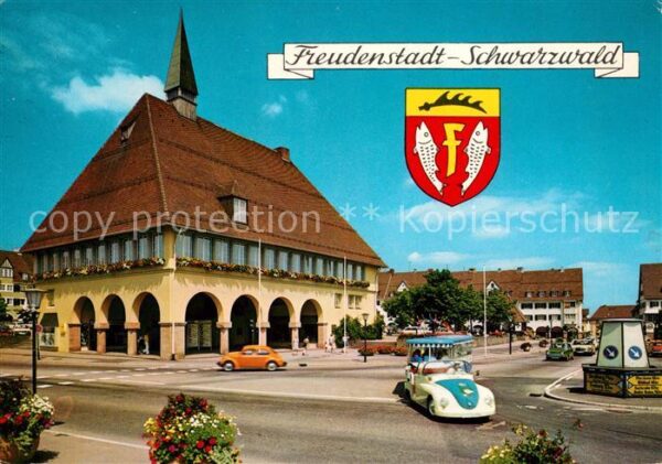 Freudenstadt Rathaus Marktplatz