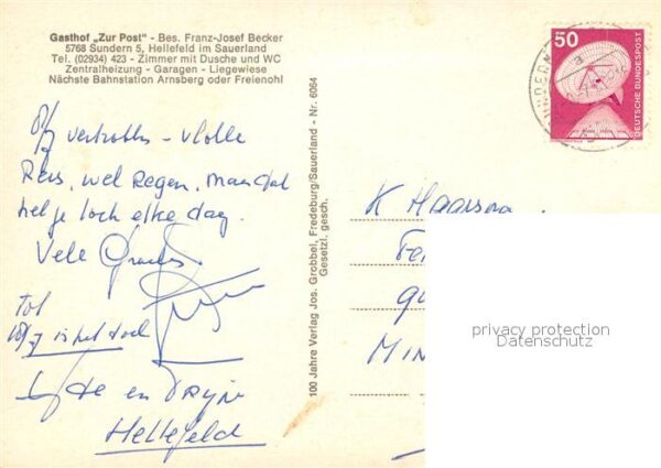 Sundern Sauerland Gasthaus Zur Post – Bild 2