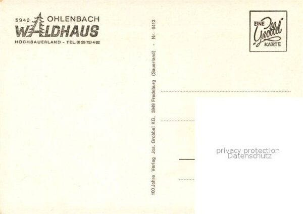 Ohlenbach Waldhaus Hotel – Bild 2