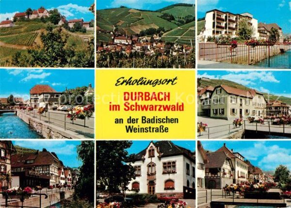 Durbach Panoramen Ortsansichten