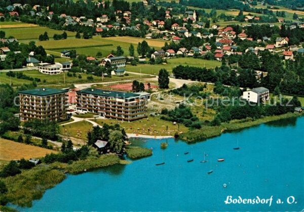 Bodensdorf Ossiacher See Fliegeraufnahme