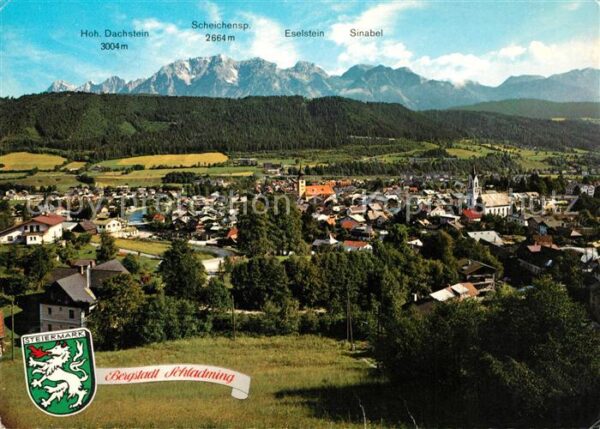 Schladming Obersteiermark Fliegeraufnahme