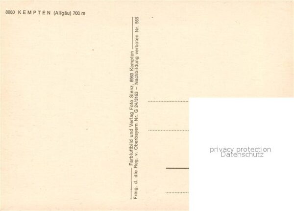 Kempten Allgaeu Fliegeraufnahme – Bild 2