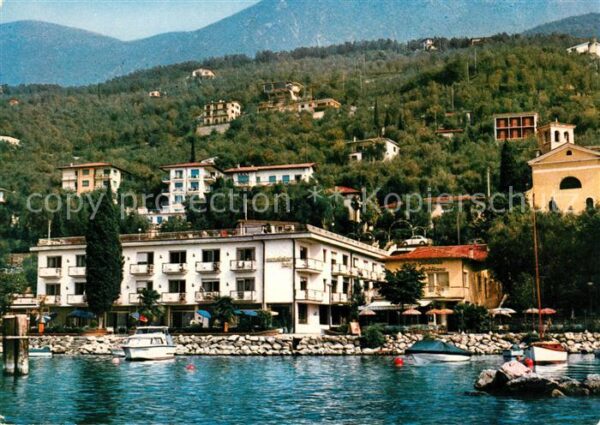 Malcesine Lago di Garda Hotel Excelsior Hafen