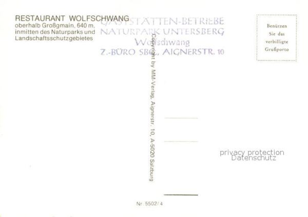 Grossgmain Restaurant Wolfschwang – Bild 2