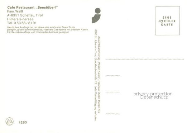 Scheffau Wilden Kaiser Restaurant Cafe Seestüberl – Bild 2