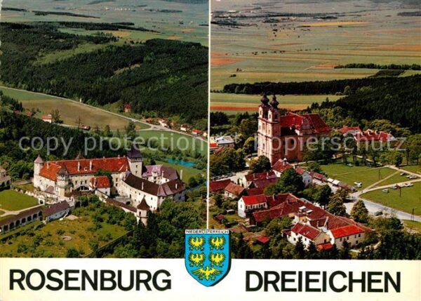 Maria Dreieichen Fliegeraufnahme Rosenburg am Kamp