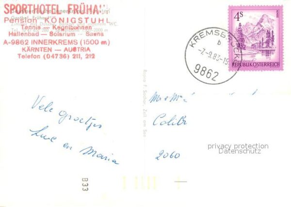 Innerkrems Krems Kaernten Sporthotel Frühauf – Bild 2